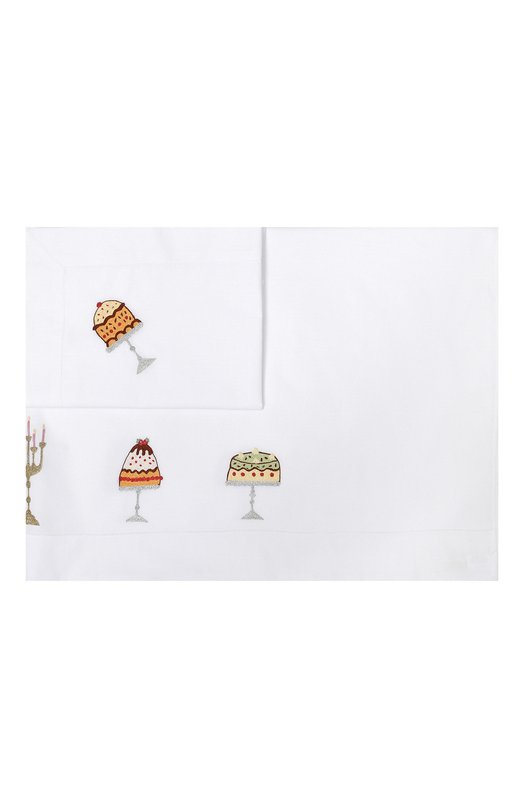 

Хлопковый комплект из простыни и наволочки Loretta Caponi, Белый