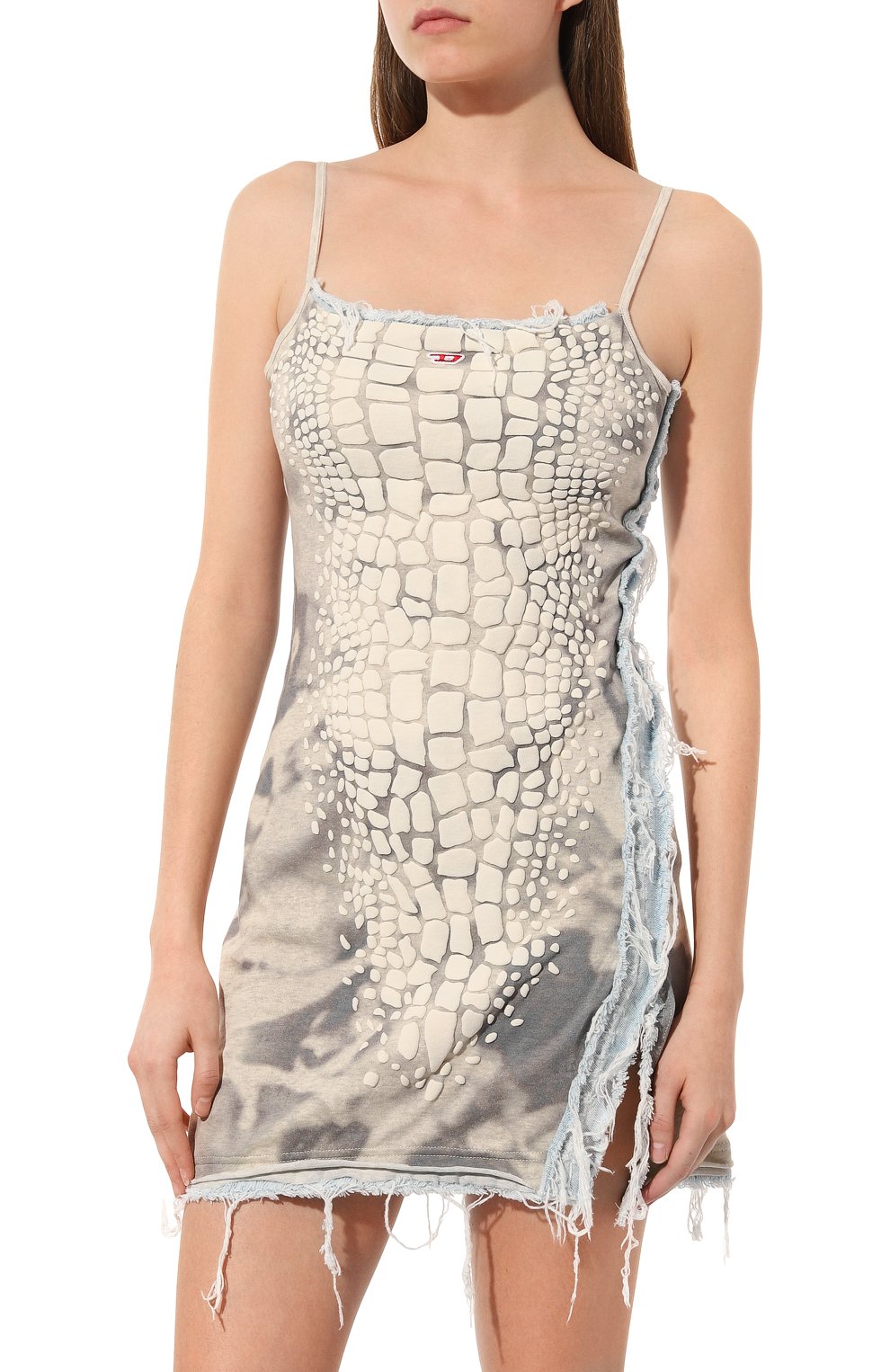 Хлопковое платье DIESEL, арт. A10093/0GYCF, фото 3