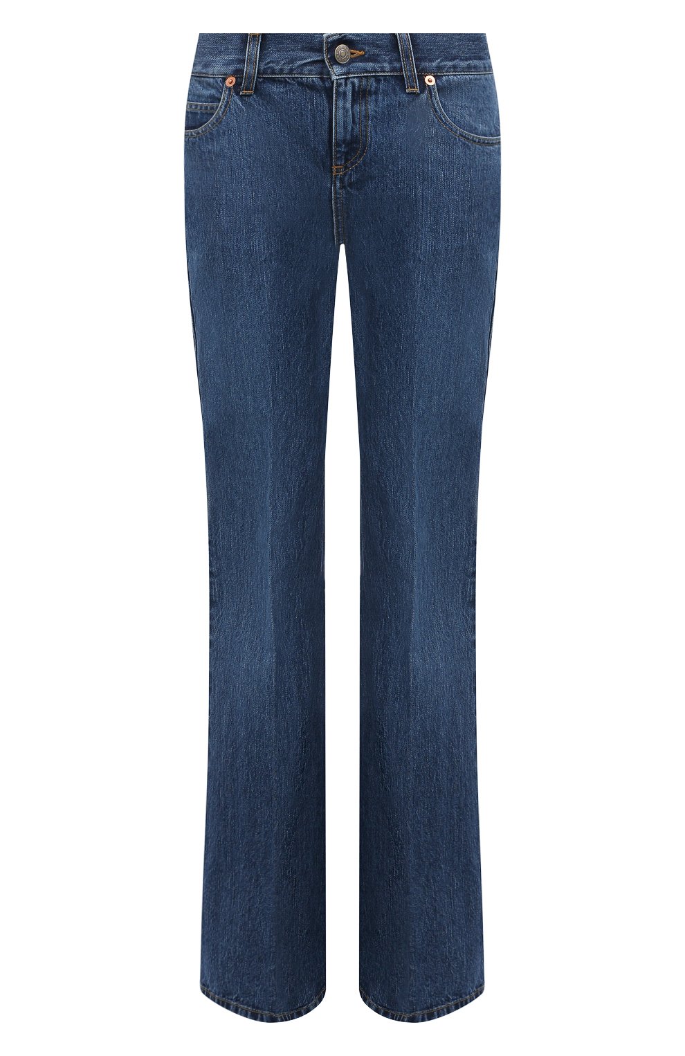 Джинсы GUCCI синего цвета по цене 45950 руб., арт. 644708/XDBJ4, фото 1 Джинсы GUCCI, арт. 644708/XDBJ4, фото 1