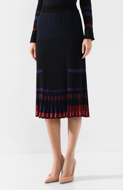 Юбка KENZO черного цвета по цене 35150 руб., арт. F962JU560810, фото 3 Юбка KENZO, арт. F962JU560810, фото 3