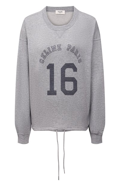 Женский свитшот из хлопка и кашемира CELINE, арт. 2Y382450I