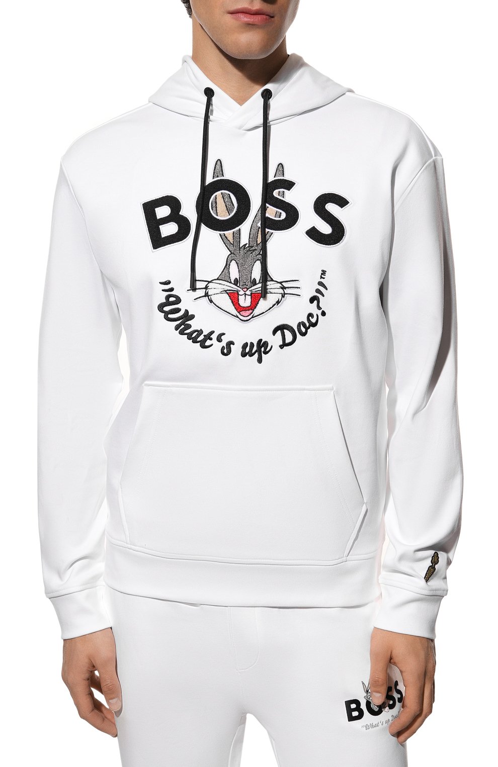 Хлопковое худи looney tunes x boss BOSS, арт. 50486315, фото 3