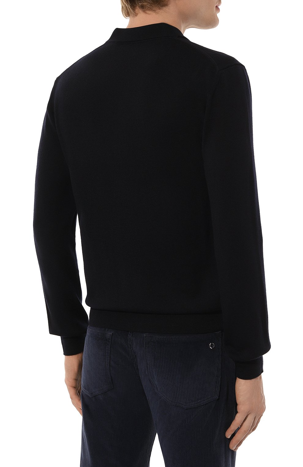 Шерстяное поло CORNELIANI, арт. 94M507-9425100, фото 4