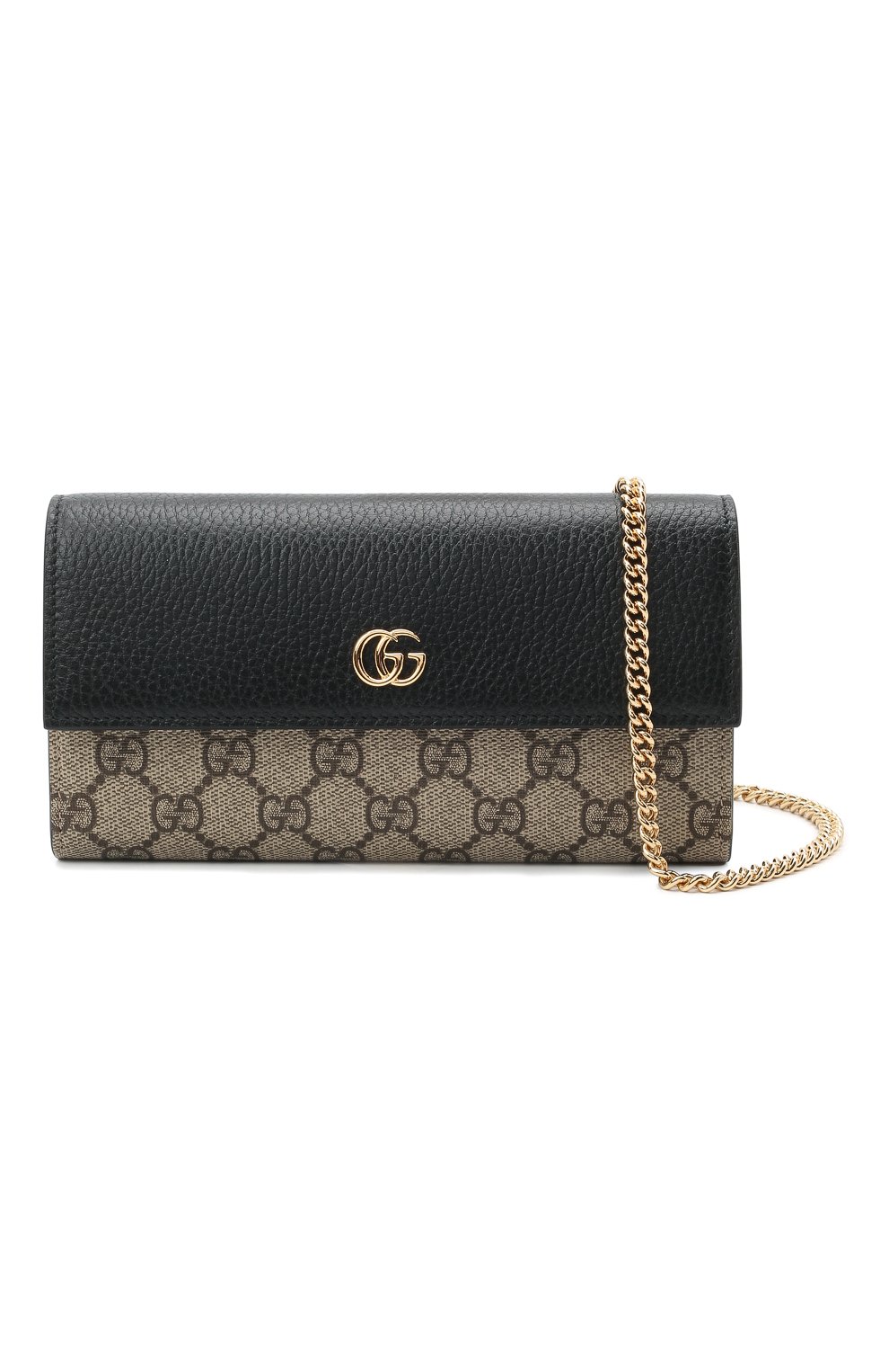 Кожаный кошелек на цепочке petite marmont GUCCI, арт. 546585/17WAG, фото 6