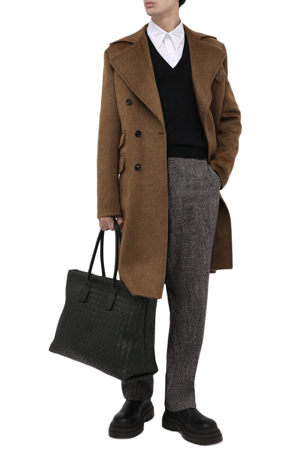 Кожаная сумка BOTTEGA VENETA, арт. 667286/V0E51, фото 3