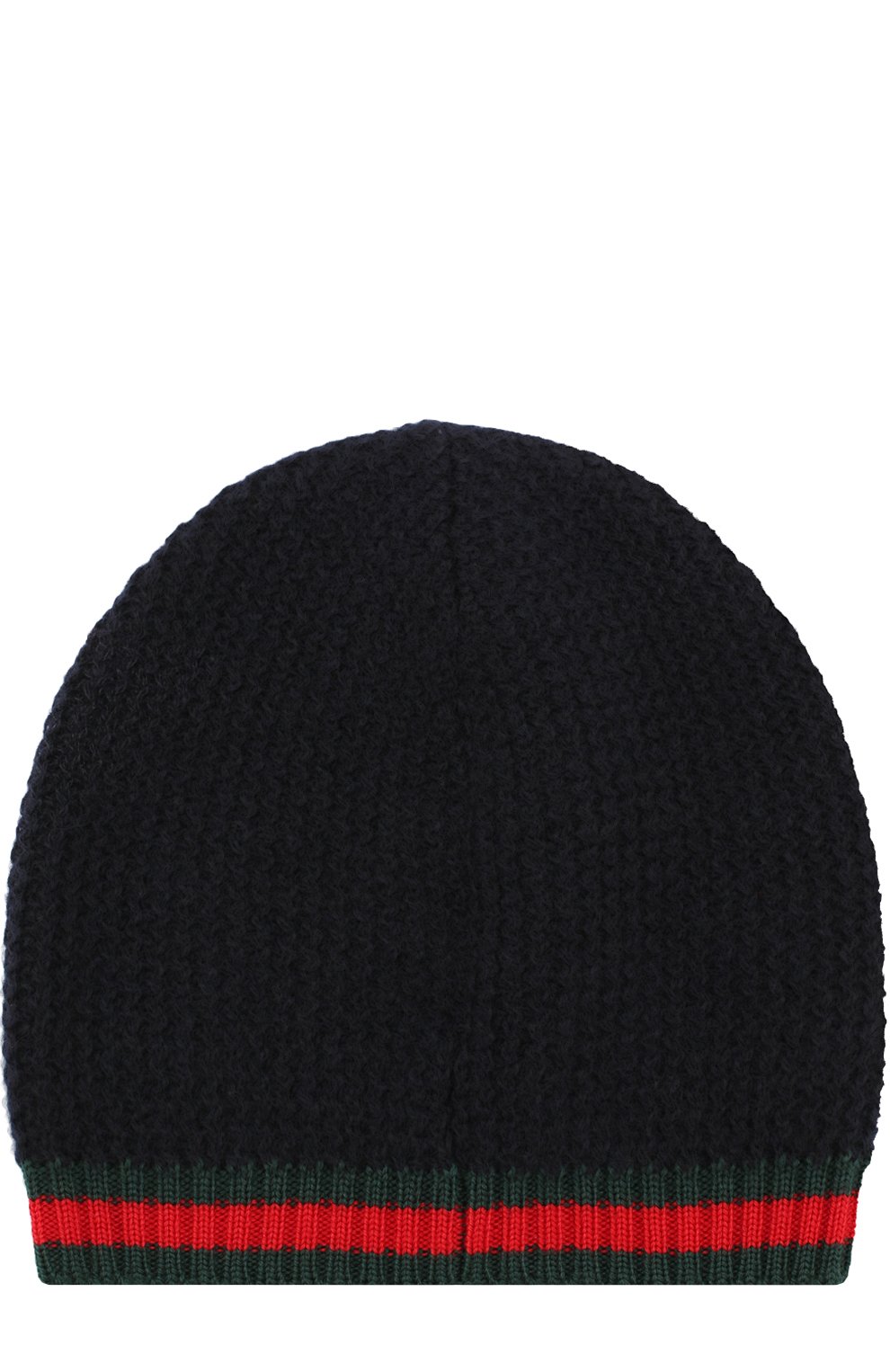 Кашемировая шапка с контрастной отделкой GUCCI, арт. 436802/3K638, фото 2