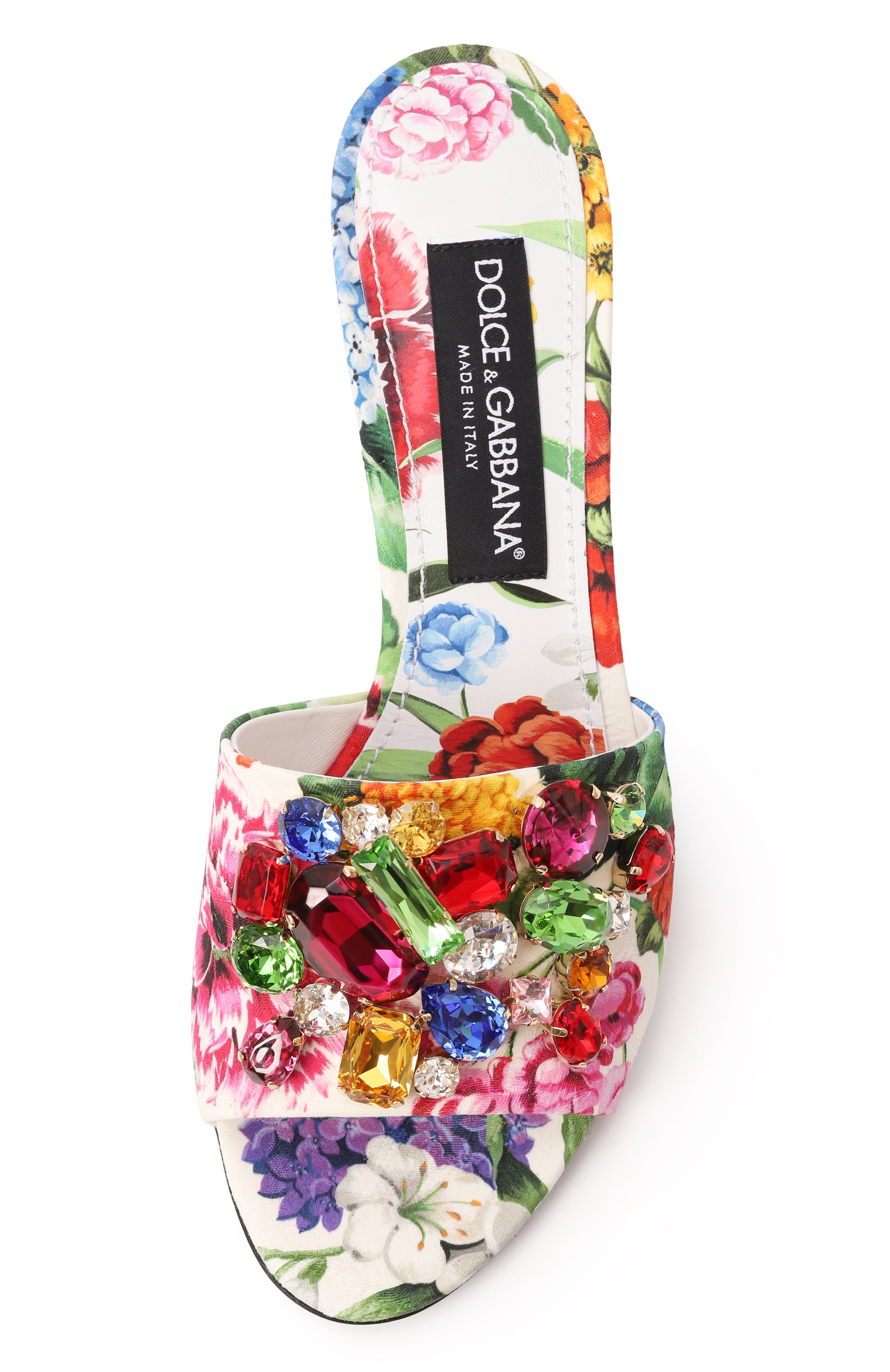 Текстильные мюли keira 60 DOLCE & GABBANA,  арт. CR1744/A6L95, фото 6