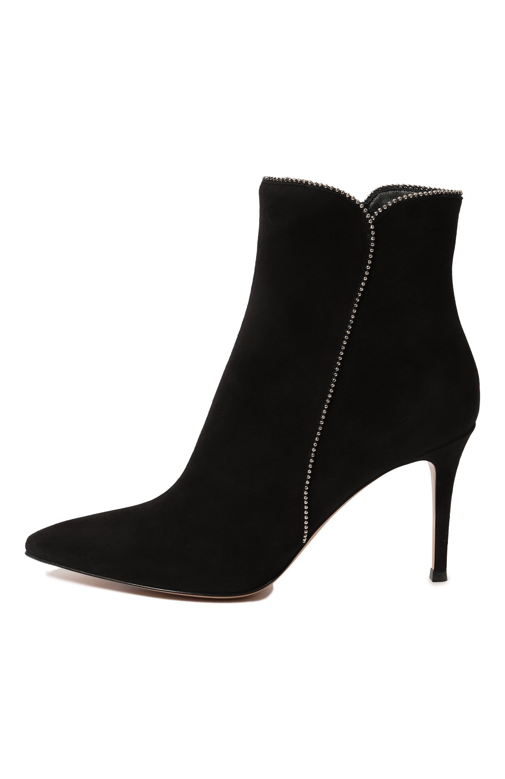 Замшевые ботильоны GIANVITO ROSSI, арт. G73612.85RIC.CASNER0, фото 4