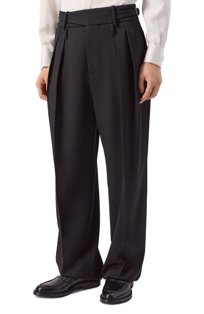 Шерстяные брюки DOLCE & GABBANA, арт. GP185T/HU2AR, фото 3