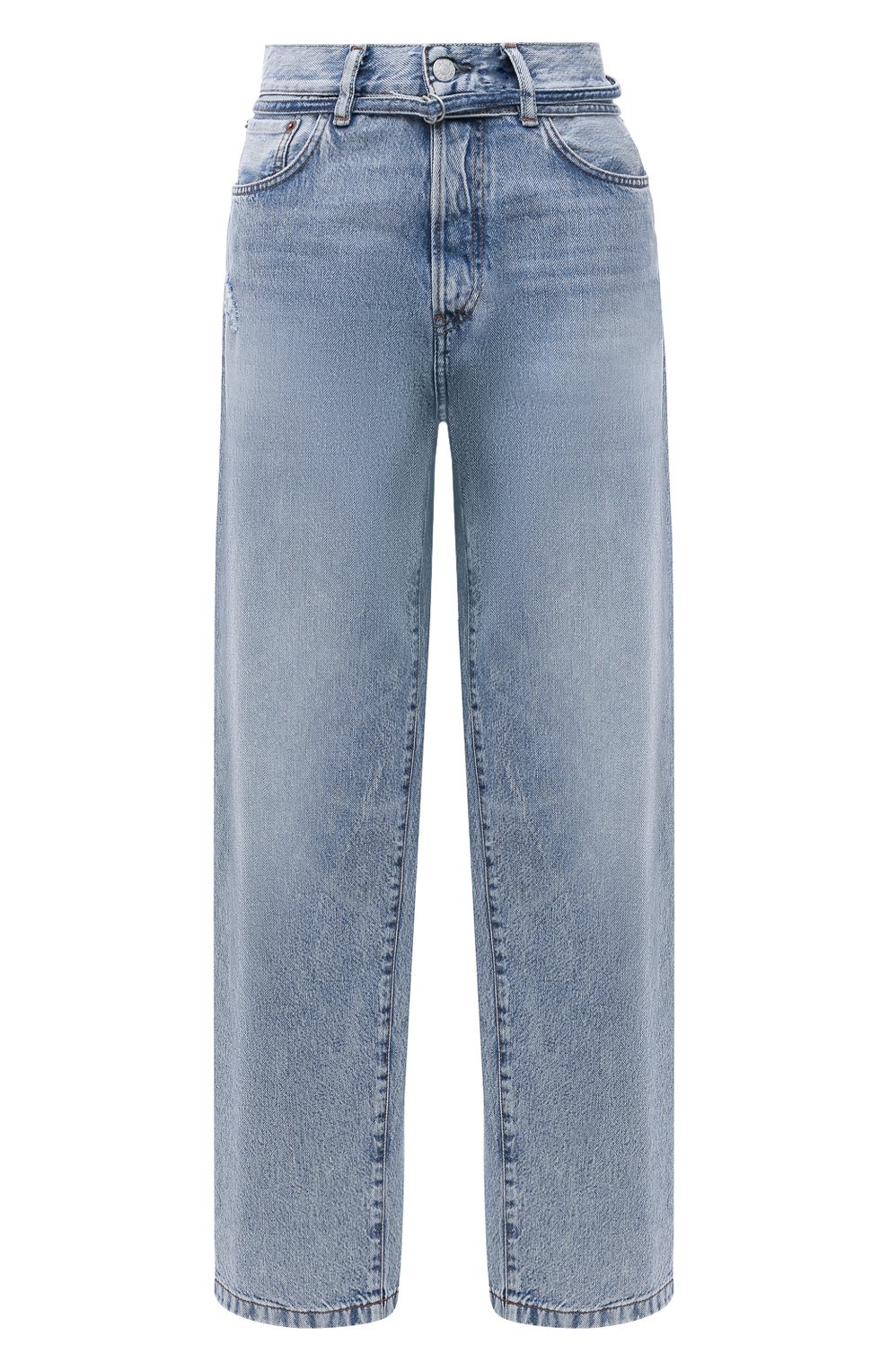 Джинсы ACNE STUDIOS голубого цвета по цене 45600 руб., арт. C00025/W, фото 1 Джинсы ACNE STUDIOS, арт. C00025/W, фото 1