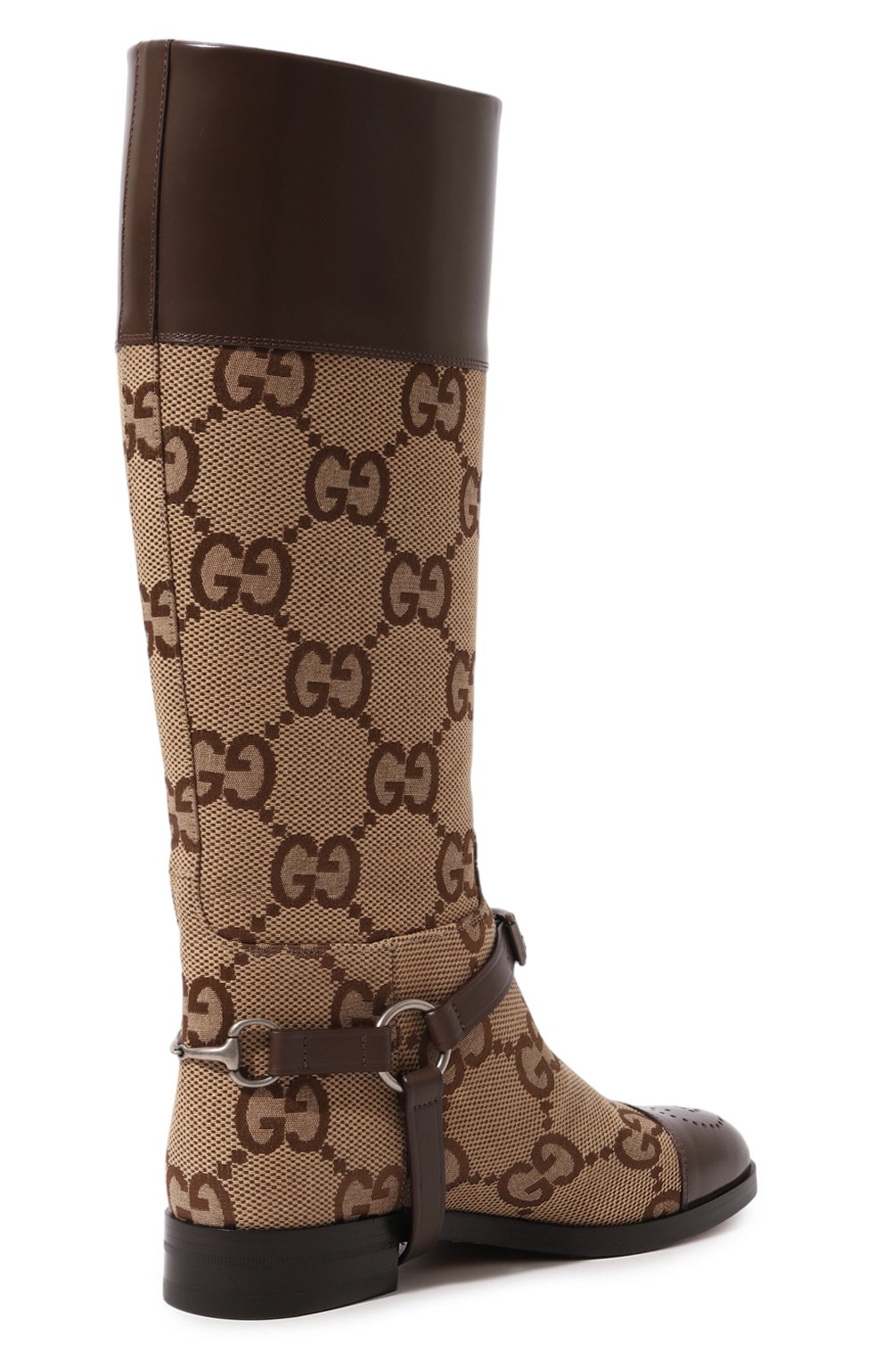 Комбинированные сапоги zelda GUCCI, арт. 674673 UKO50, фото 5