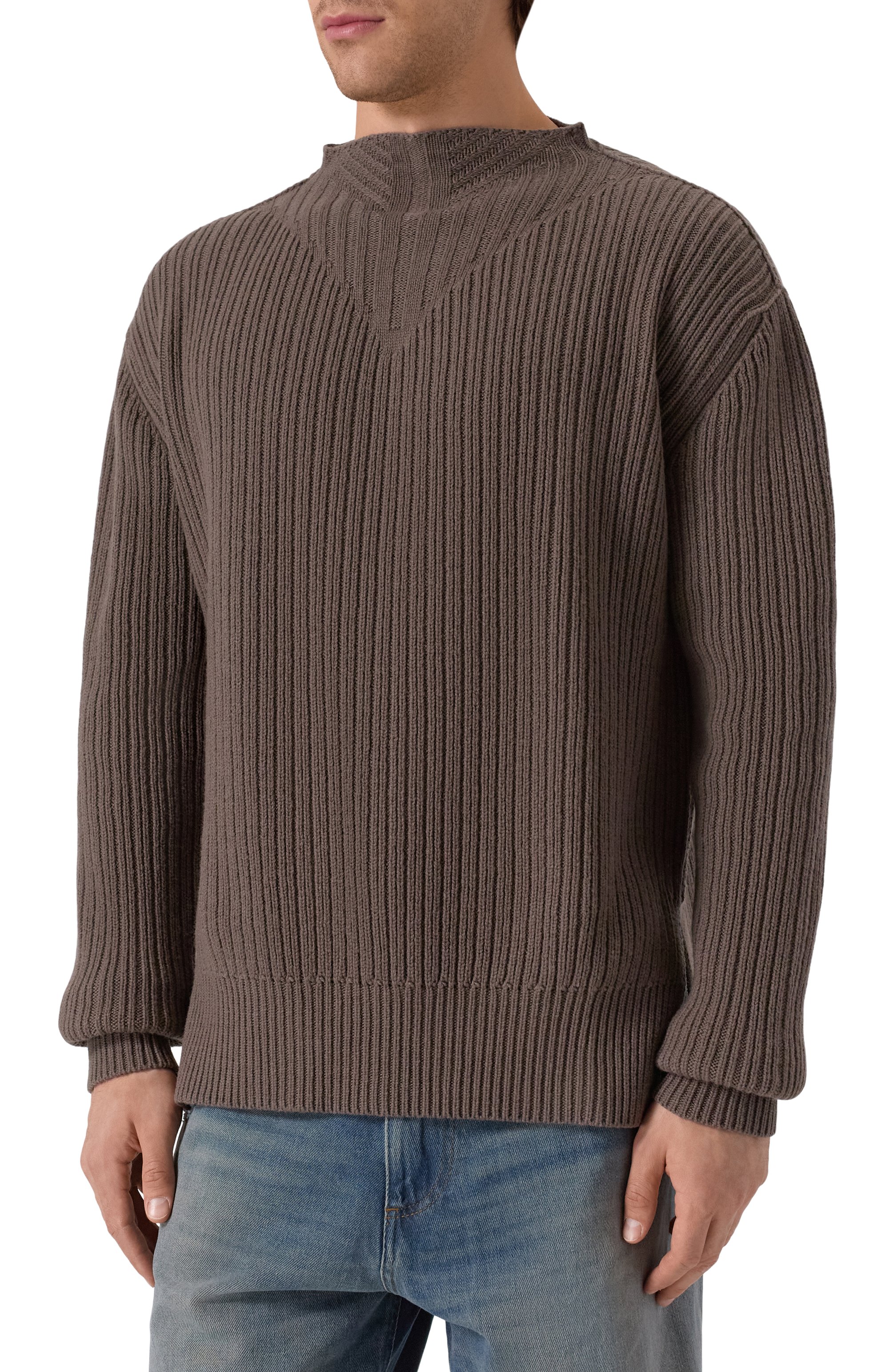 Шерстяной свитер RICK OWENS, арт. RU02E1649/KWV, фото 3