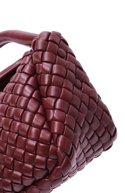 Сумка Cobble small Bottega Veneta 805739 V3RG1 Бордовый  805739 V3RG1 Фото 3