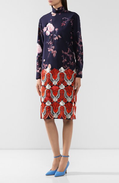 Хлопковое платье DRIES VAN NOTEN, арт. 192-31077-8007, фото 3