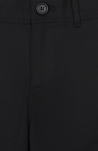 Хлопковые брюки BURBERRY черного цвета по цене 29950 руб., арт. 8117171, фото 3 Хлопковые брюки BURBERRY, арт. 8117171, фото 3