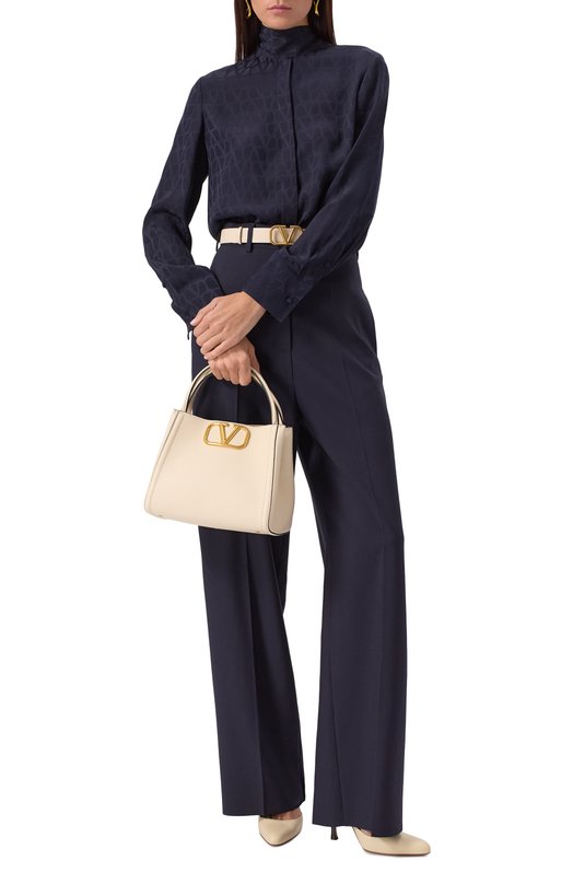 Сумка Alltime medium Valentino 6W2B0R21/FYI Кремовый  6W2B0R21/FYI Фото 7