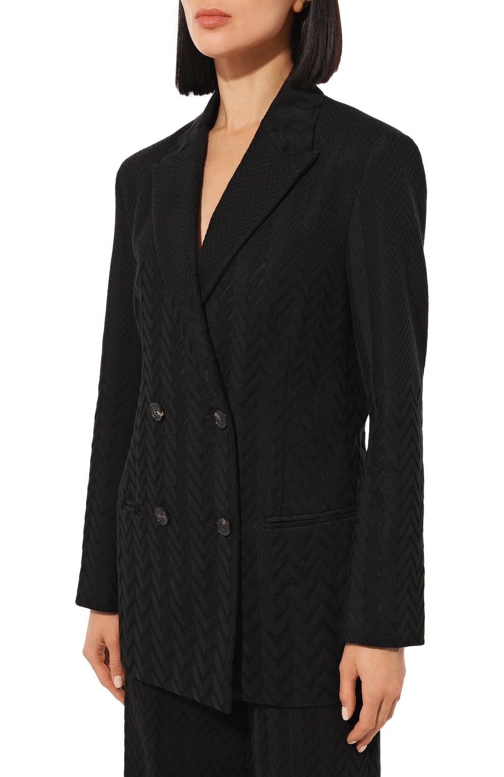 Жакет из хлопка и вискозы MISSONI, арт. DS24WF0A/BR00JE, фото 3