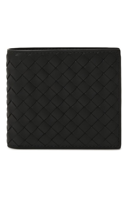 Кожаное портмоне Bottega Veneta 193642/V47W1 Чёрный 193642/V47W1