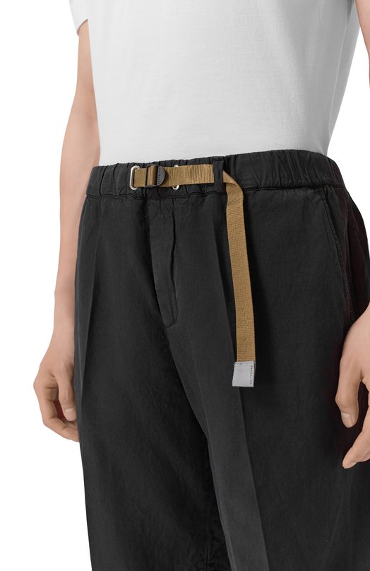 Шорты из лиоцелла и льна White Sand 26SU51/80 Чёрный  26SU51/80 Фото 5