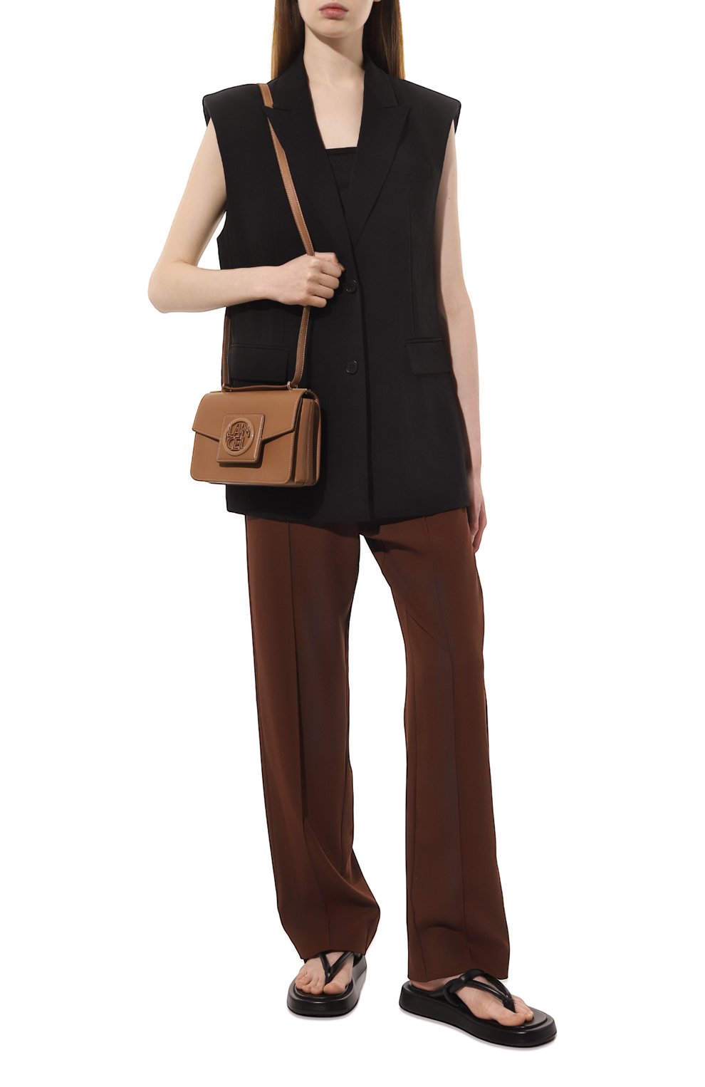 Сумка roxane s LANCEL светло-коричневого цвета по цене 56350 руб., арт. A12072, фото 7 Сумка roxane s LANCEL, арт. A12072, фото 7