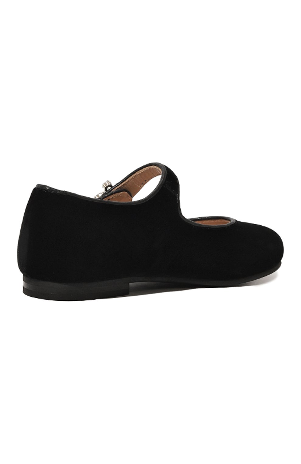 Балетки IL GUFO черного цвета по цене 27550 руб., арт. A23XG285VELLT/27-30, фото 3 Балетки IL GUFO, арт. A23XG285VELLT/27-30, фото 3