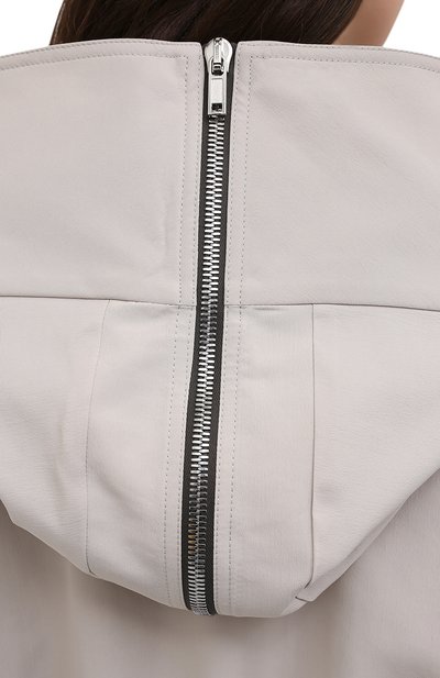 Куртка RICK OWENS светло-серого цвета по цене 112500 руб., арт. RP21S3736/TS, фото 5 Куртка RICK OWENS, арт. RP21S3736/TS, фото 5