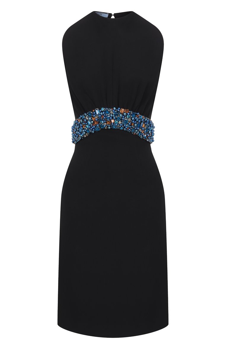 Платье из вискозы PRADA, арт. P37V7R-1TN0-F0H65-191, фото 1