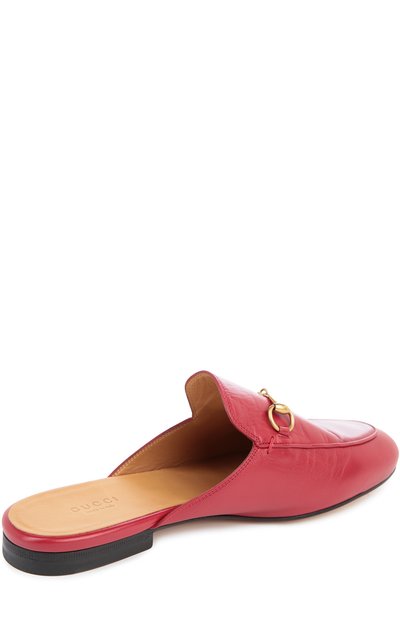 Кожаные сабо princetown GUCCI, арт. 423513/C9D00, фото 5