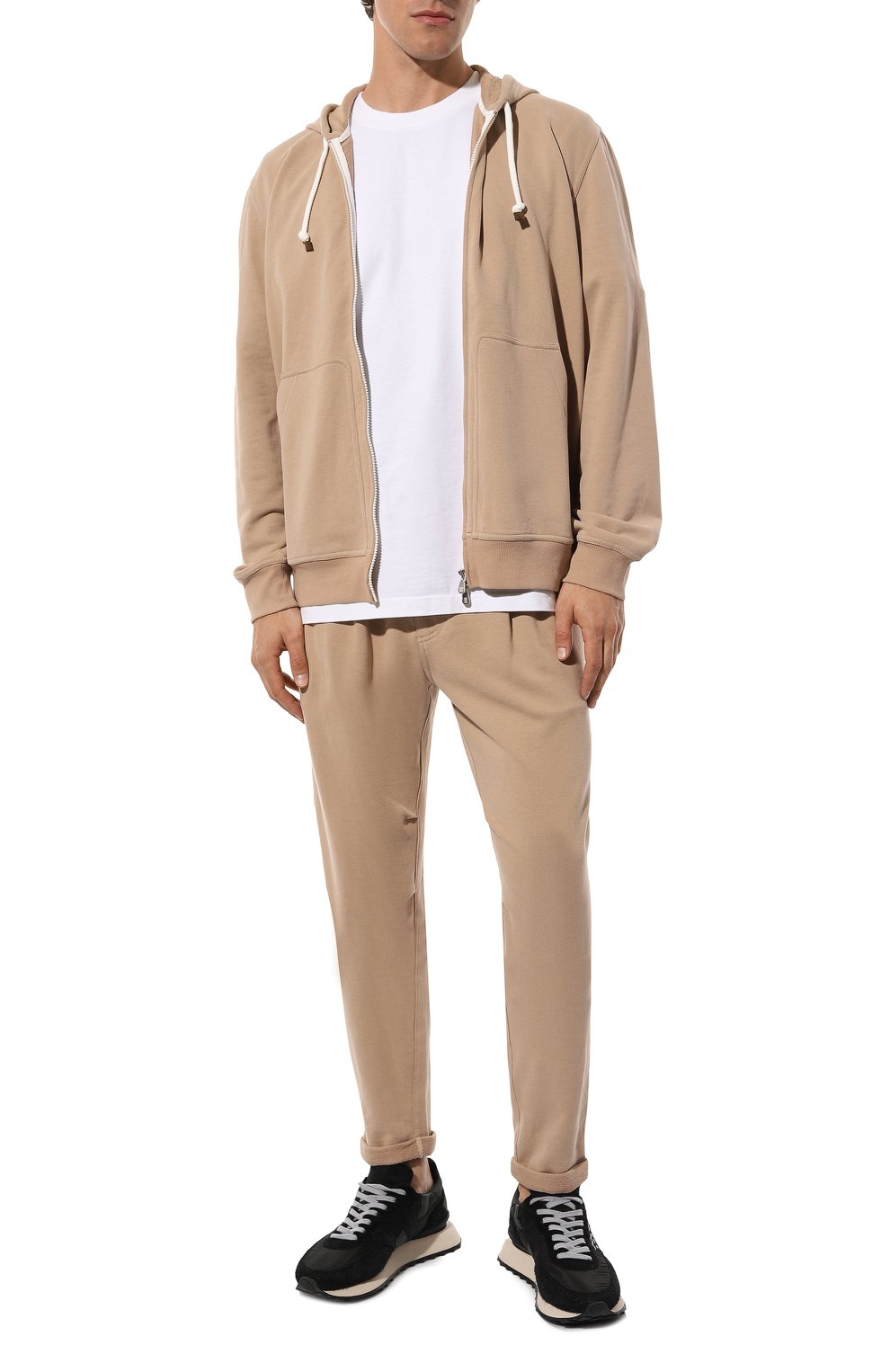 Хлопковые брюки BRUNELLO CUCINELLI, арт. MTU143353G, фото 2