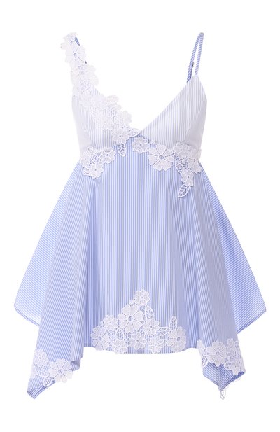 Женский хлопковый топ ERMANNO ERMANNO SCERVINO, арт. 44 T T014 PRI