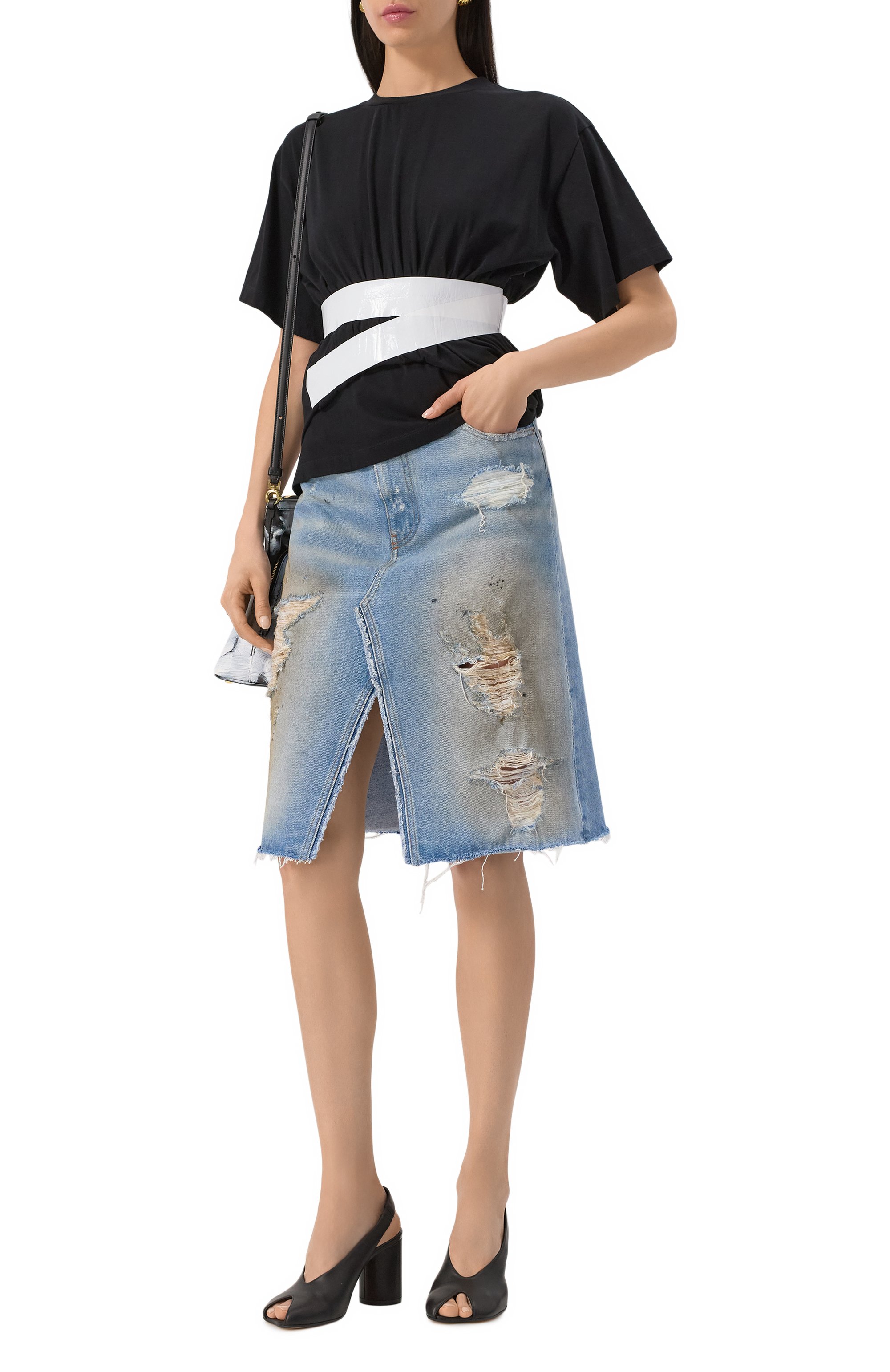 Кожаные туфли anatomic MM6, арт. S66WP0104/P5000, фото 2