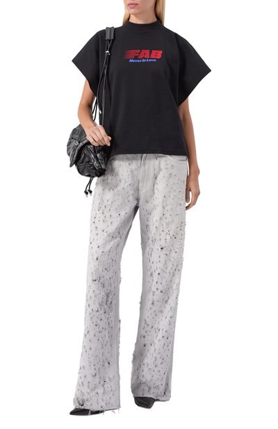 Хлопковая футболка SSHEENA, арт. 25FWTANYE/TF25015, фото 2