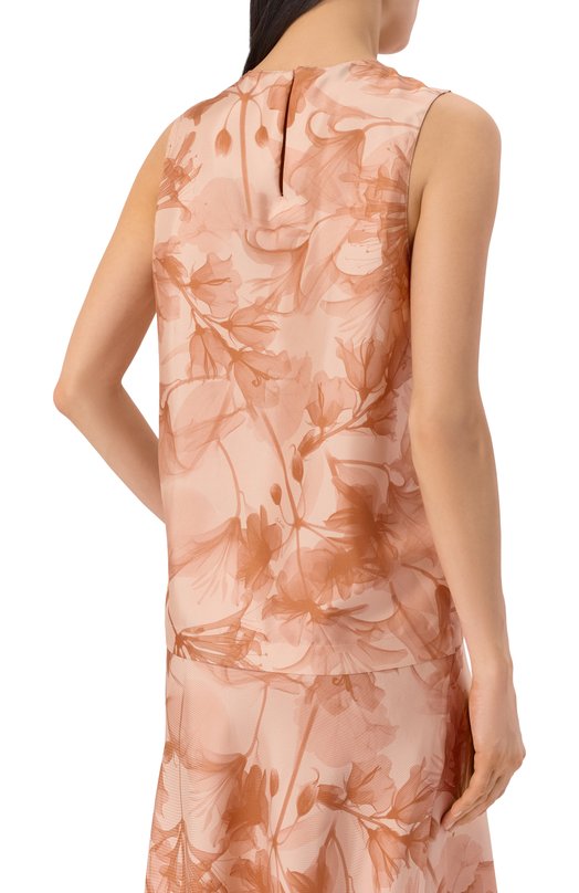 Шелковый топ Colombo CM00420/F/T0666-11-2F Оранжевый  CM00420/F/T0666-11-2F Фото 4