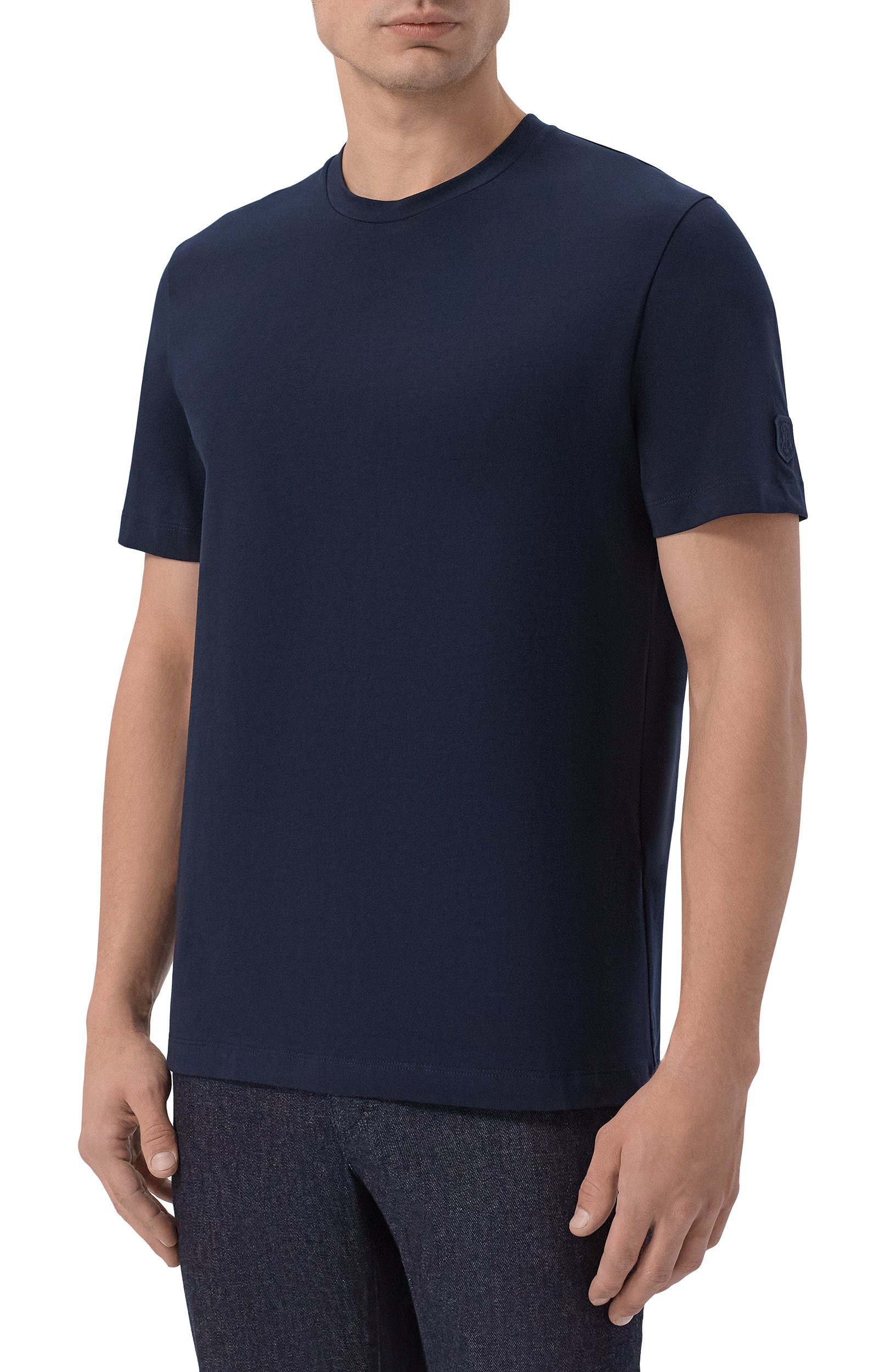 Хлопковая футболка CORNELIANI, арт. 28G586/2A25004, фото 3