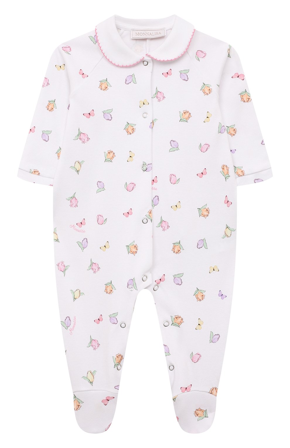Хлопковый комбинезон MONNALISA, арт. 35A200, фото 1