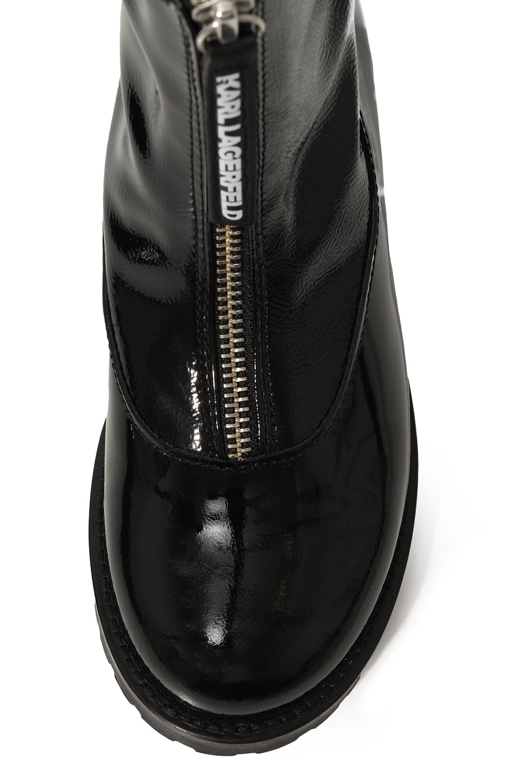 Кожаные полусапоги KARL LAGERFELD KIDS, арт. Z30305, фото 4