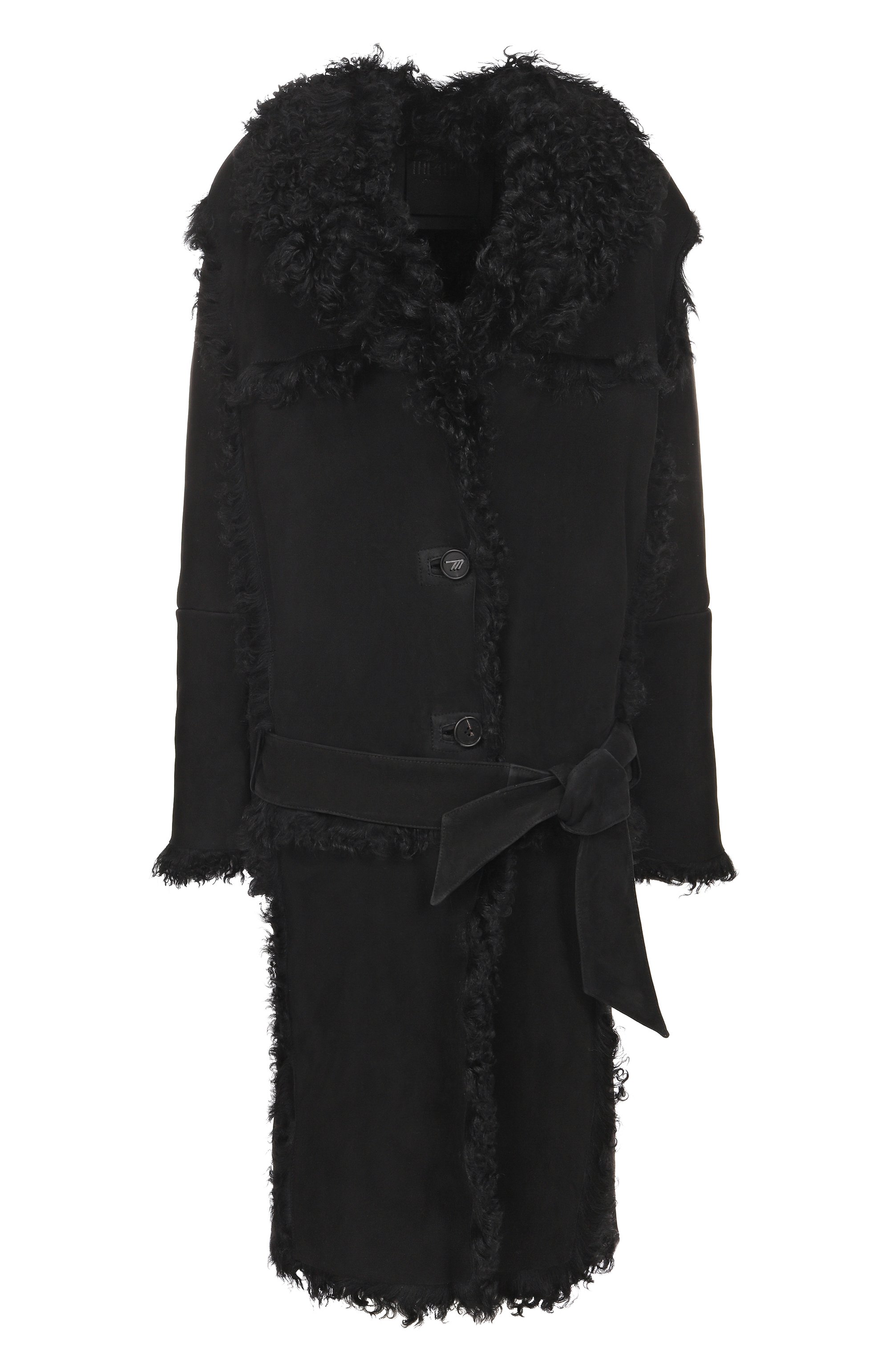 Двусторонняя дубленка из овчины THE ATTICO, арт. 251WCC00086/LBT136AA, фото 1