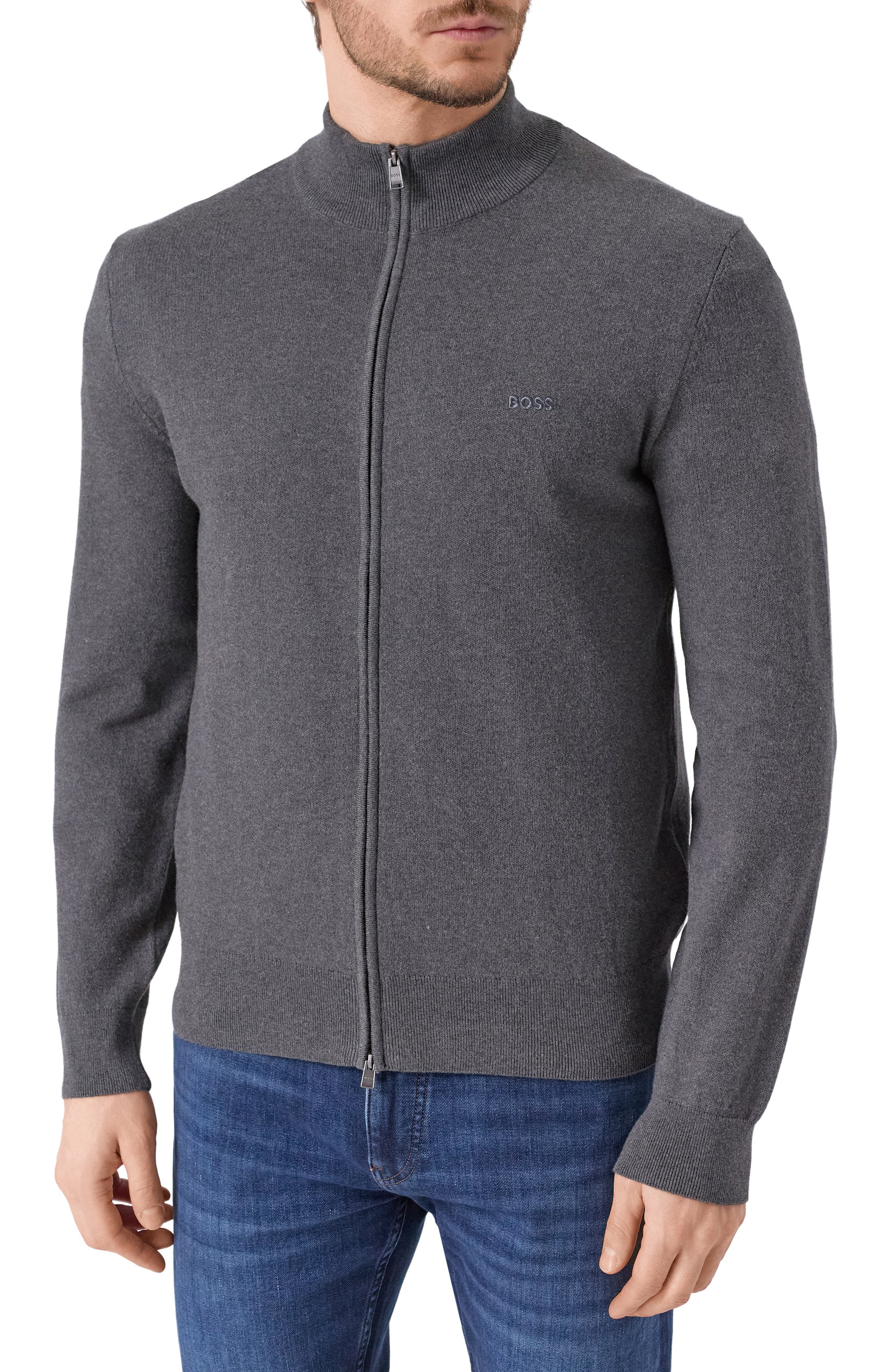 Хлопковый кардиган BOSS, арт. 50505998, фото 3