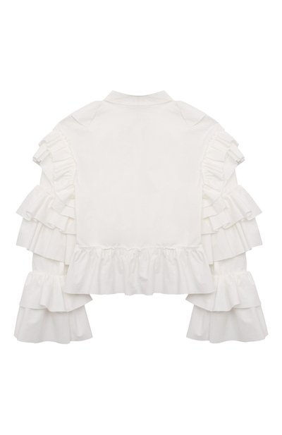 Хлопковая блузка ELISABETTA FRANCHI LA MIA BAMBINA, арт. EFCA2080/CA235/10A-12A+, фото 2