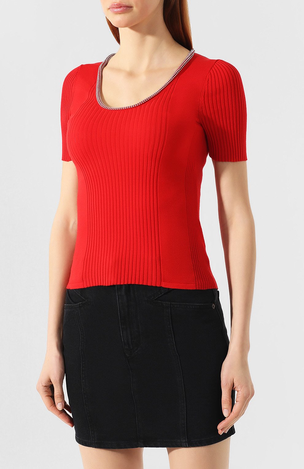 Хлопковый топ ALEXANDER WANG, арт. 1K191114M3, фото 3