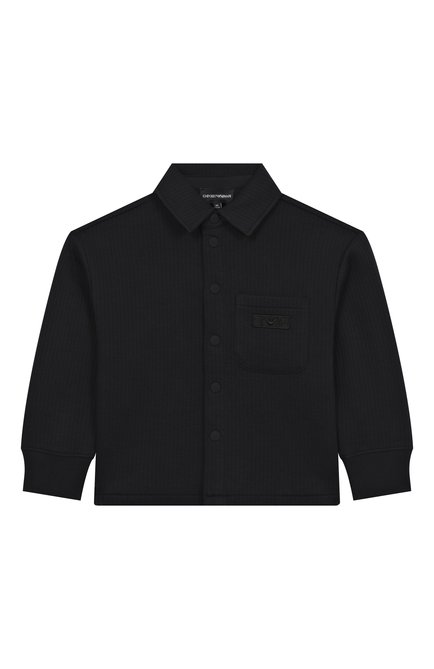 Хлопковая куртка-рубашка EMPORIO ARMANI, арт. EB000462/AF16392