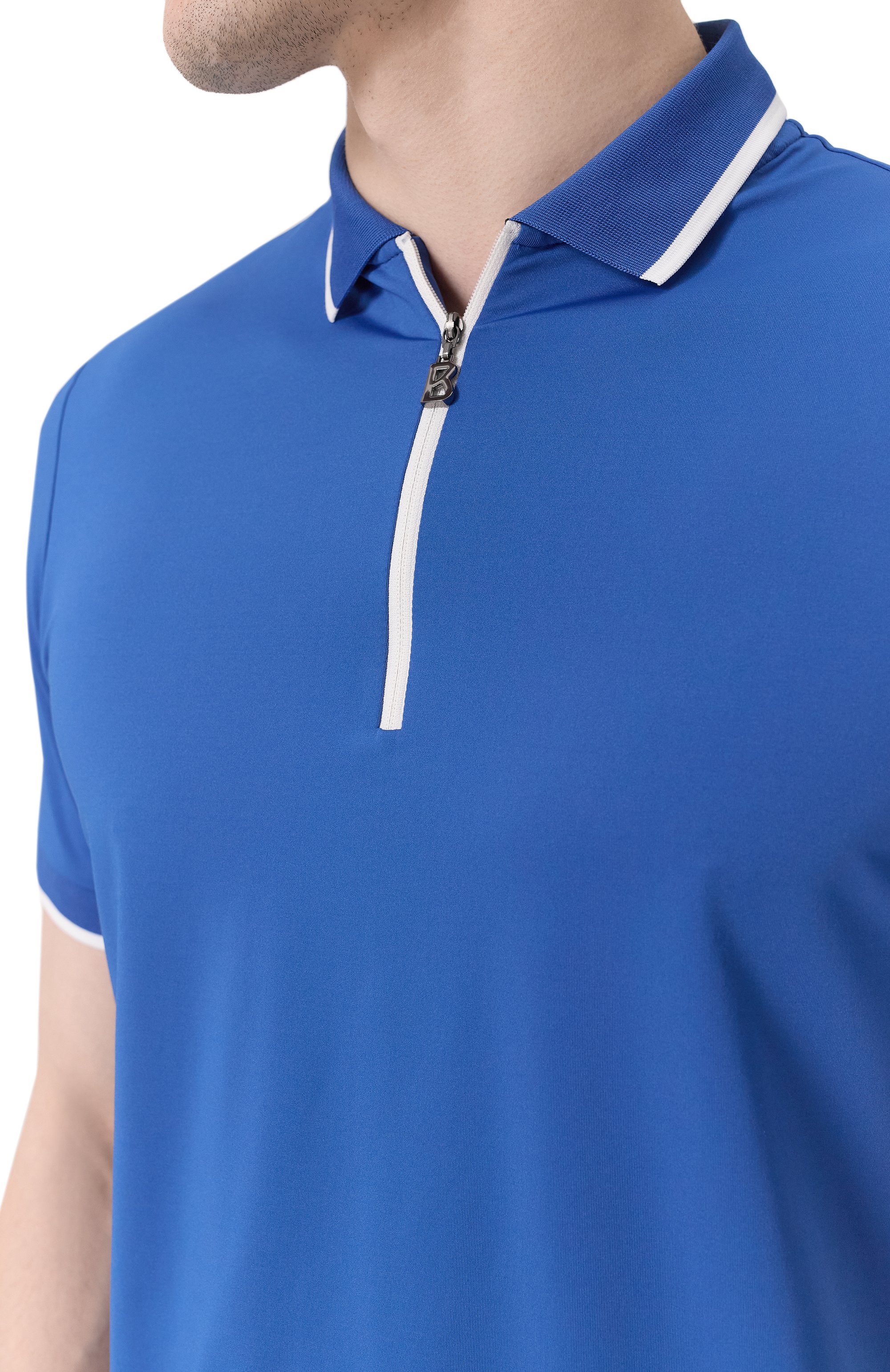 Поло BOGNER синего цвета по цене 21700 руб., арт. 52116844, фото 5 Поло BOGNER, арт. 52116844, фото 5