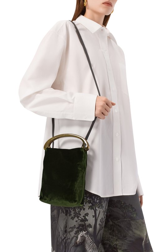 Сумка Dries Van Noten 011523-653-607 Зелёный  011523-653-607 Фото 2