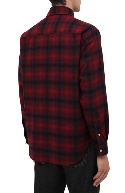 Шерстяная рубашка ISABEL MARANT, арт. CH0751-21A026H/RAYAL, фото 4