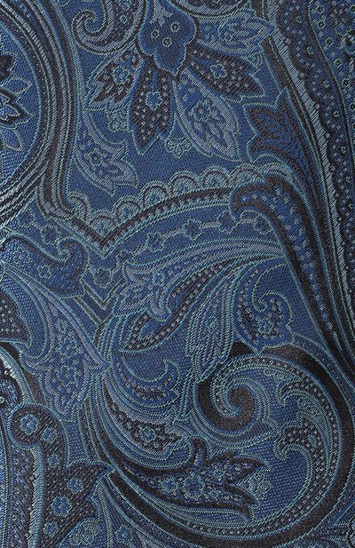 Шелковый галстук CANALI синего цвета по цене 17600 руб., арт. 18/HJ03658, фото 4 Шелковый галстук CANALI, арт. 18/HJ03658, фото 4