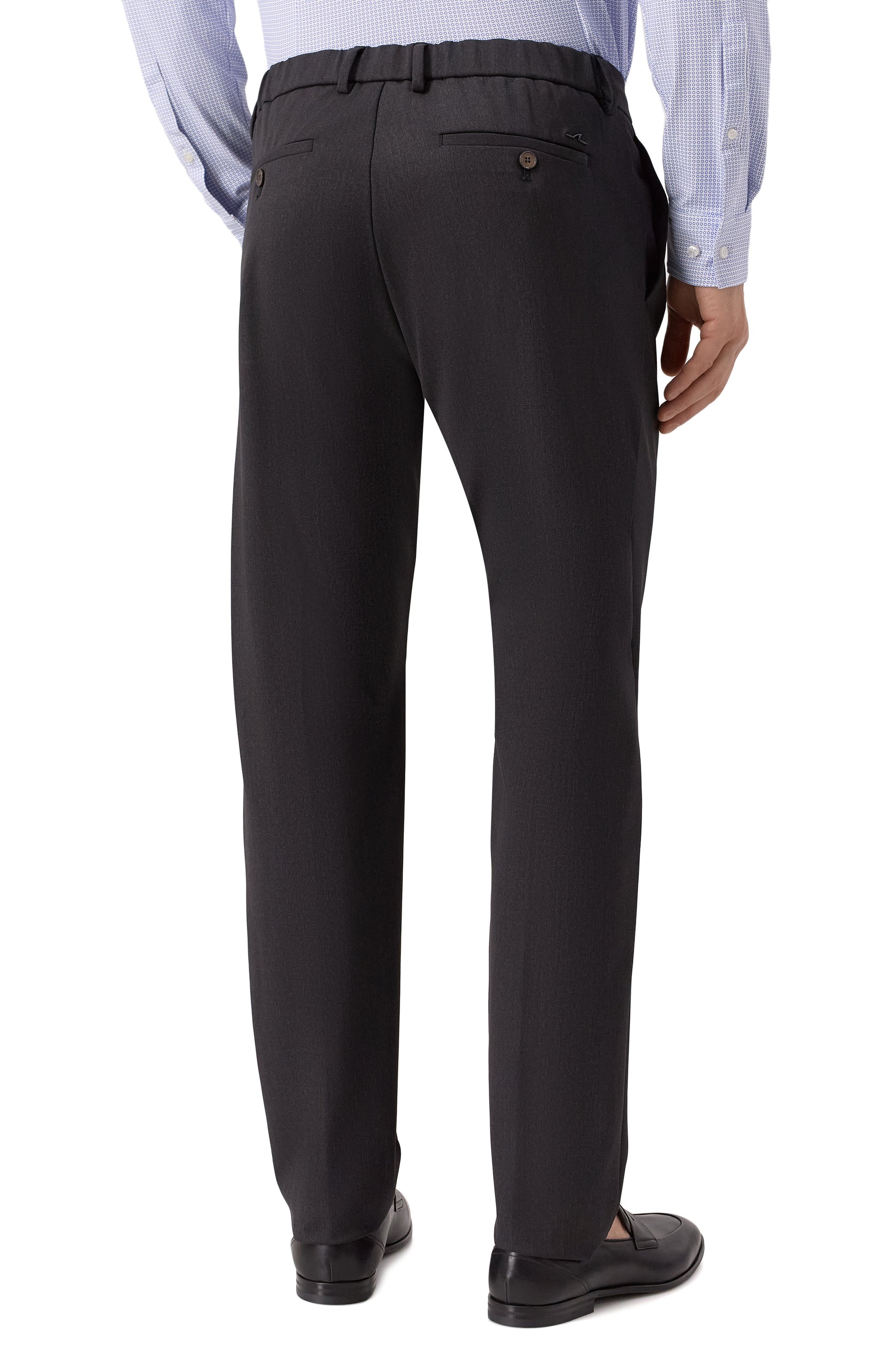 Шерстяные брюки PAUL&SHARK, арт. 15314088, фото 4