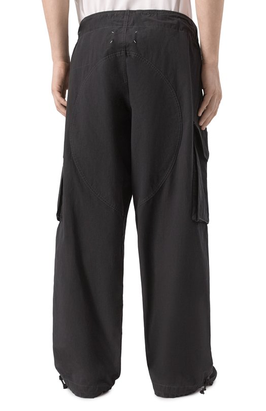 Брюки-карго Maison Margiela S50KA0670/M35289 Чёрный  S50KA0670/M35289 Фото 4