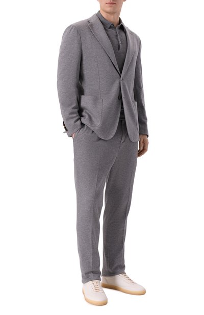 Мужской костюм из хлопка и кашемира ANDREA CAMPAGNA, арт. BIELLA/DD100_SET