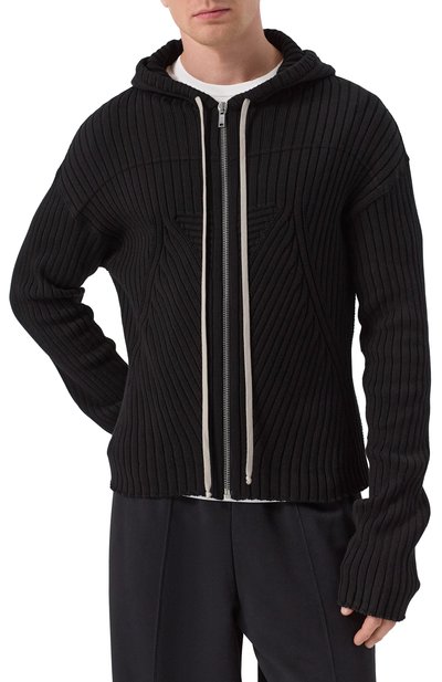 Хлопковый кардиган RICK OWENS, арт. RU01E5614/KEC, фото 3