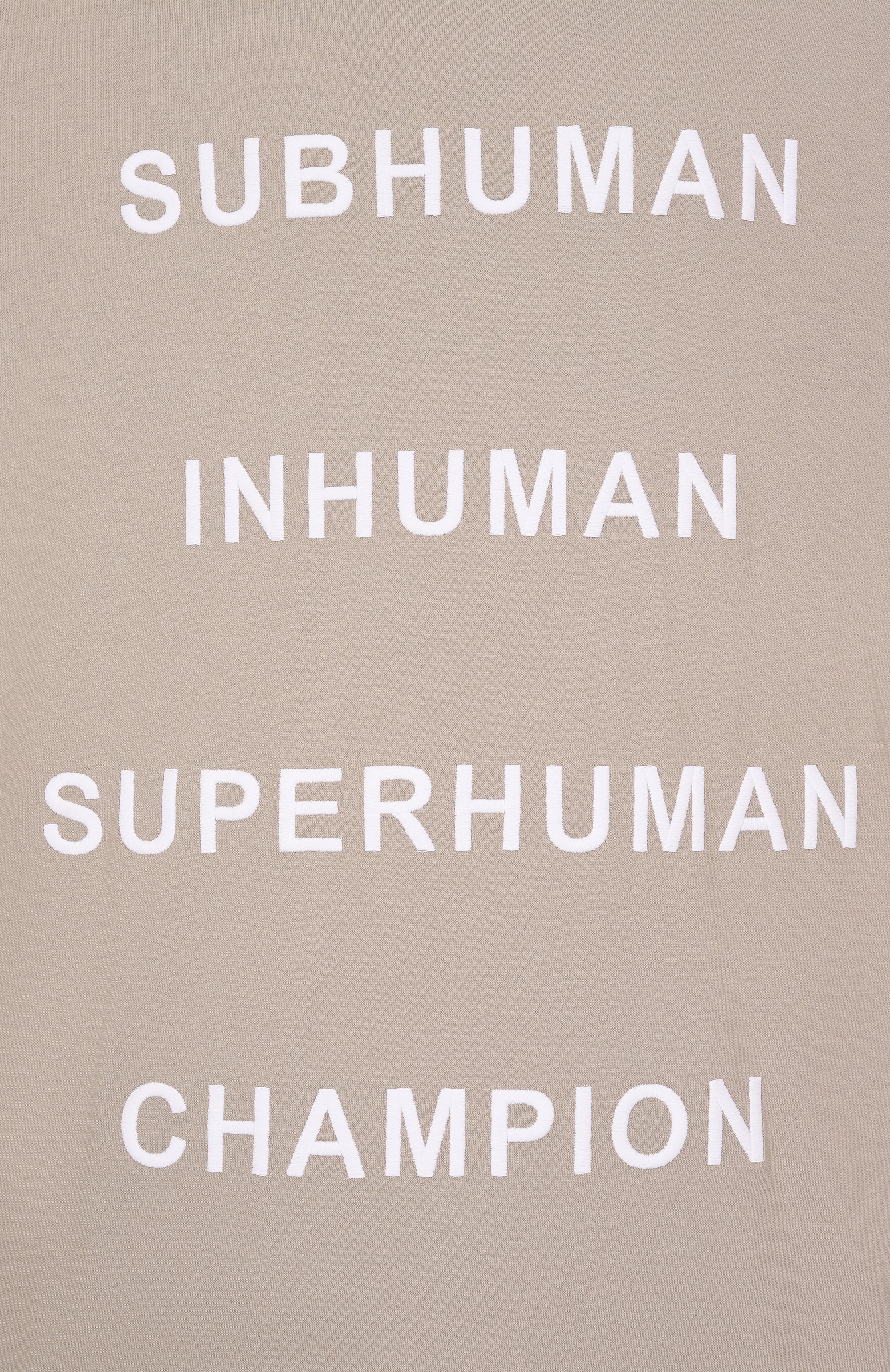 Хлопковая футболка rick owens x champion RICK OWENS, арт. CM01E1675/CHJG, фото 6